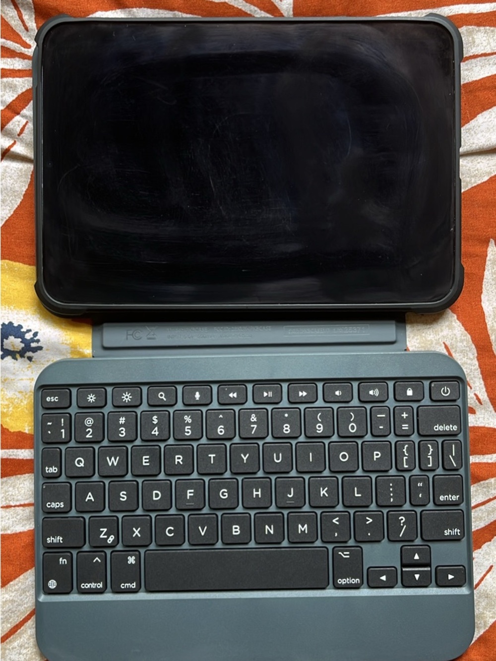 Apple IPad Mini Bluetooth Tablet Keyboard Case in Dark Gray
